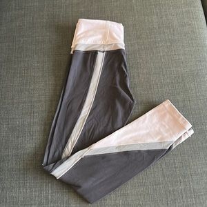 Athleta colorblock leggings